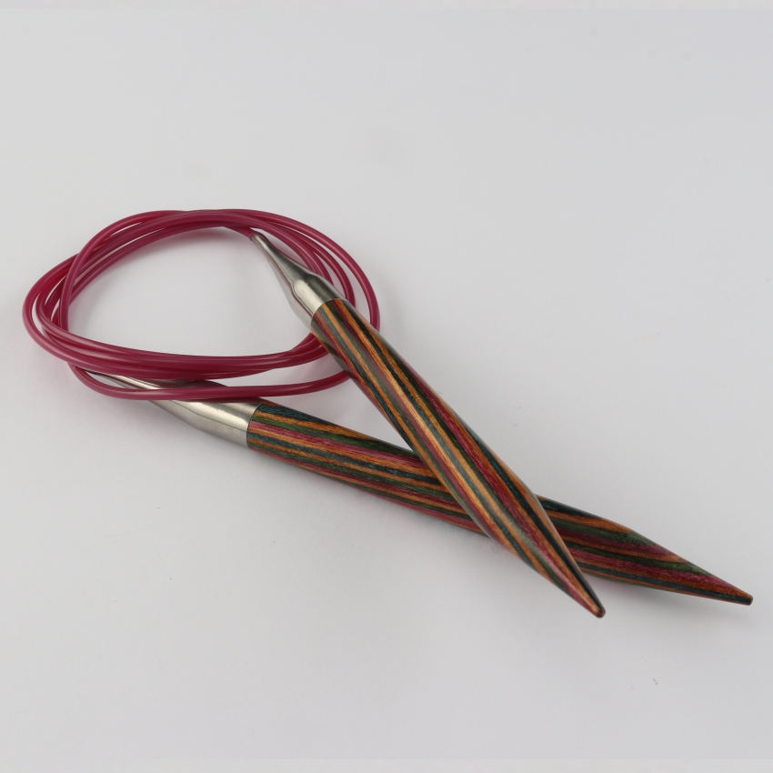 Спицы деревянные круговые Symfonie KnitPro, 40 см, 10.00 мм 20318