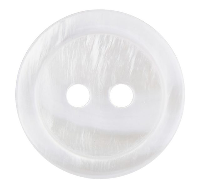 Пуговицы  "Колибри" RA19 White ( белый ) 28L