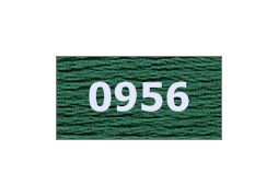 мулине "Gamma"  х/б 24 x 8 м 0956, сер-зеленый