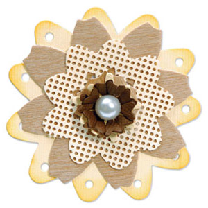 Форма для вырубки Трио из цветочков Bigz Die 