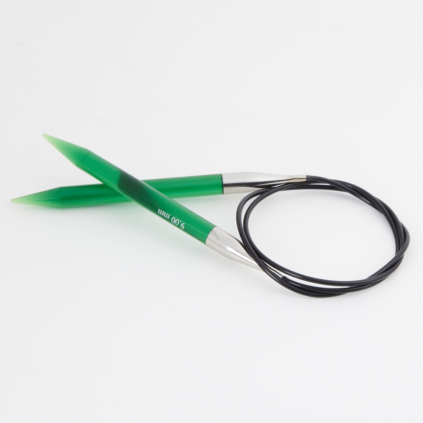 Спицы круговые акриловые Trendz KnitPro 100 см, 9,00 мм 51121