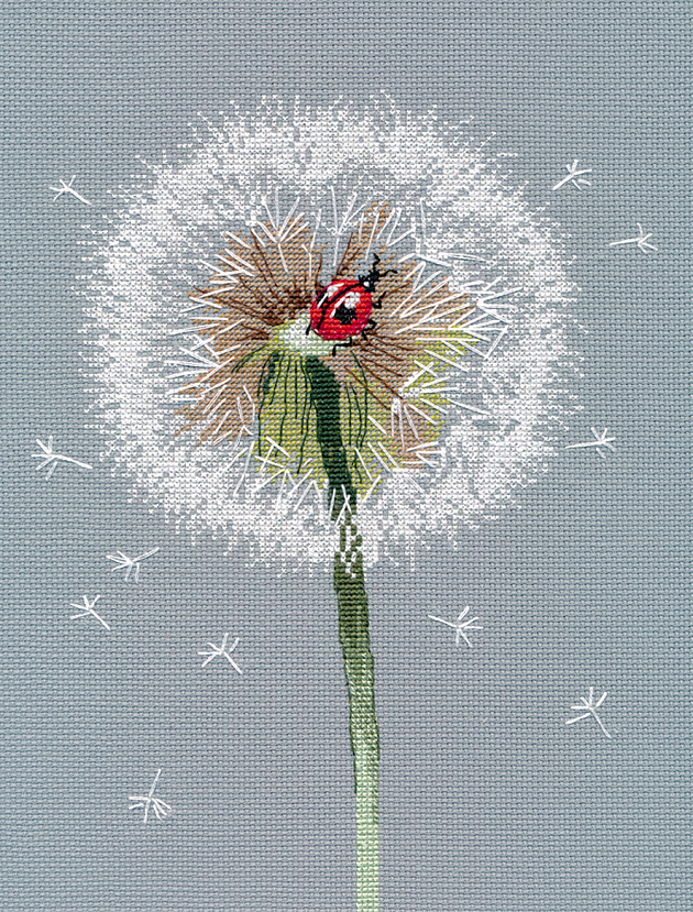 Набор для вышивания «Овен» 1616 "Одуванчик" 19 х 25см