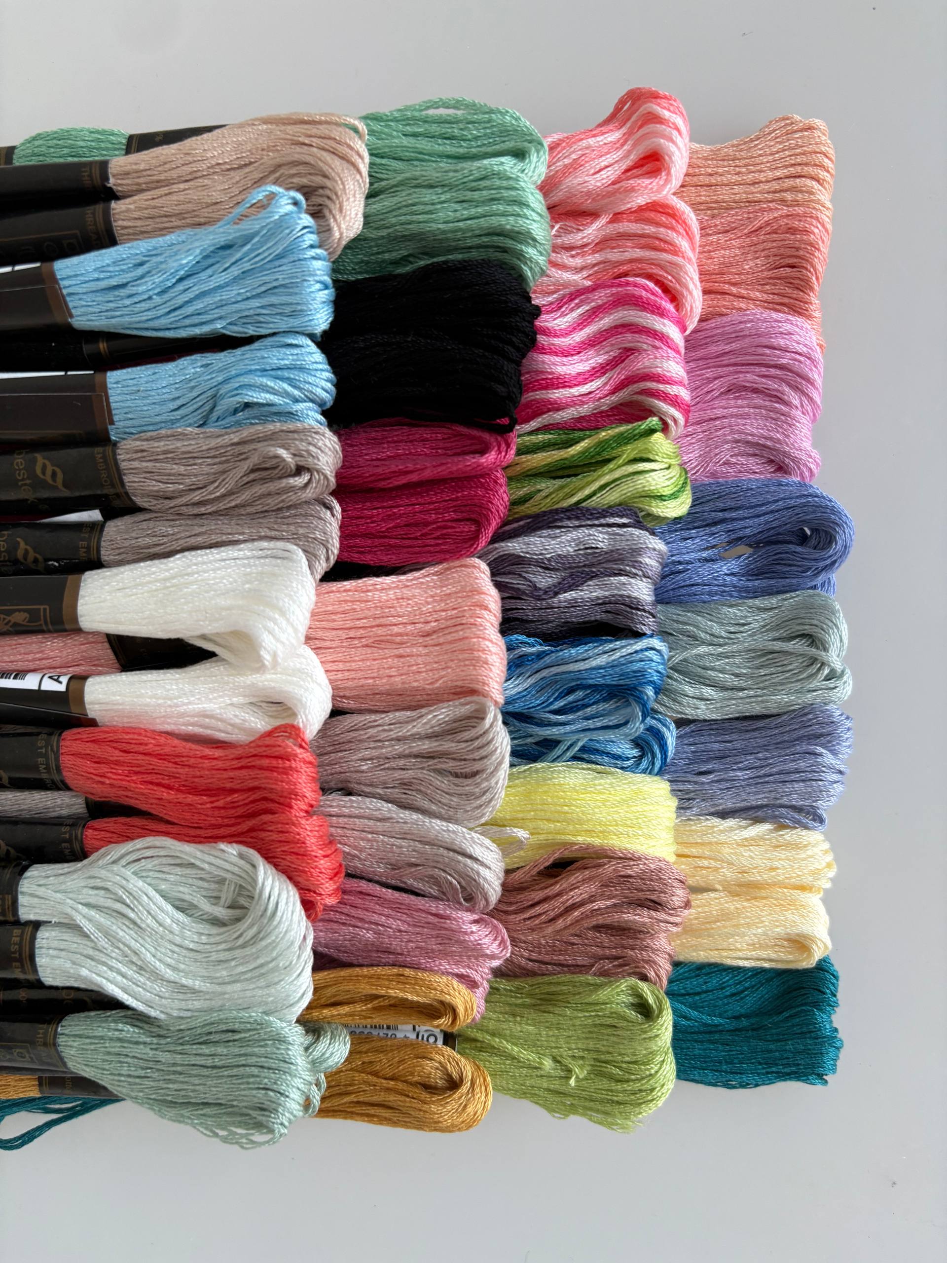 Набор мулине №5 Bestex, хлопок, пасма (60 шт. х 8 м)