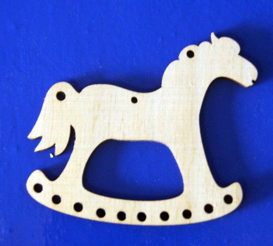 Подвеска Лошадка-качалка 10 см