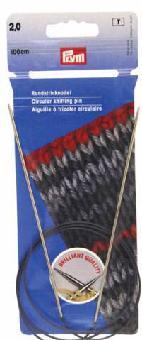 Круговые спицы, латунь, с гибкой фиолетовой леской серебристые, 100 см 2,00 мм 