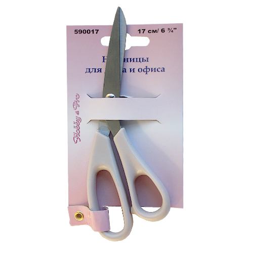Ножницы "Hobby&Pro" 590017  для дома и офиса, 17 см