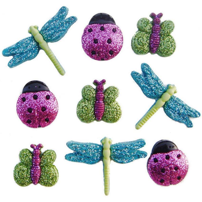 Набор декоративных пуговиц «Dress It Up» 4430 Жучки Набор декоративных пуговиц «Dress It Up» 4430 Жучки