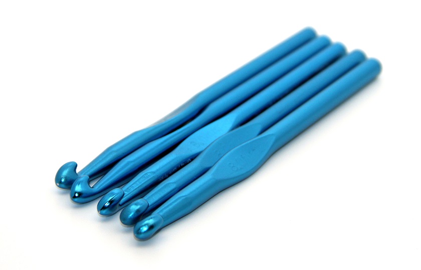 Крючок KAO/8.0 вязальный односторонний алюминиевый 8,0мм (5шт.)