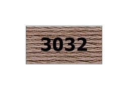 мулине "Gamma"  х/б 24 x 8 м 3032, св.шоколадный