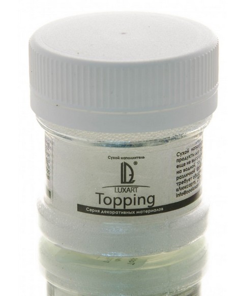 Декоративная присыпка (топпинг) Luxart Topping микросферы (06-09 мм)  25 мл Декоративная присыпка (топпинг) Luxart Topping микросферы (06-09 мм)  25 мл