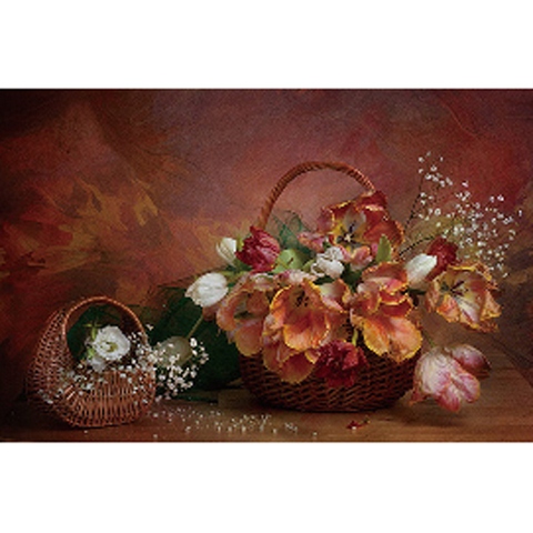 Схема вышивки бисером  35х45 см, 581