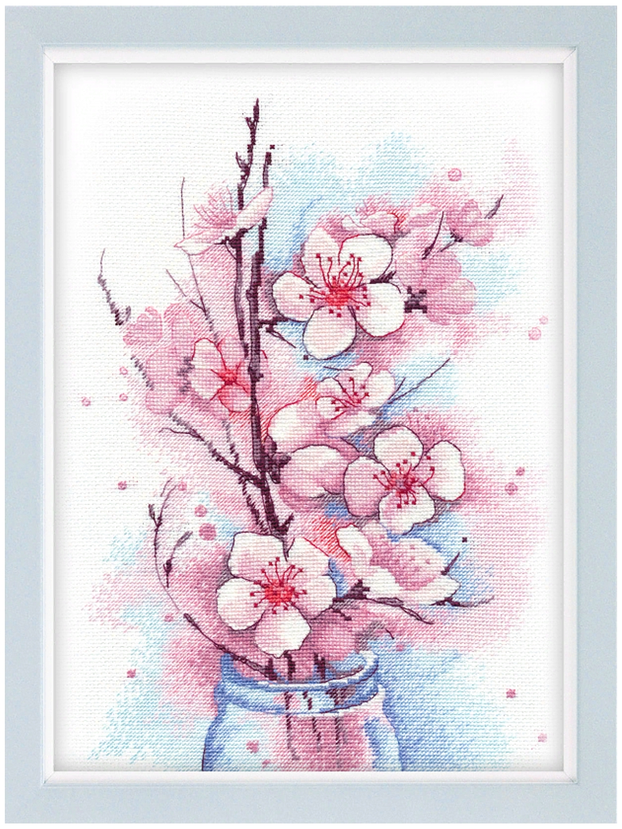 Набор для вышивания «Овен» 1187 " Яблоневый цвет" 27*19 см.