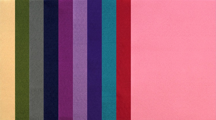 Фетр декоративный "Рукоделие" 180г,1мм АССОРТИ №3