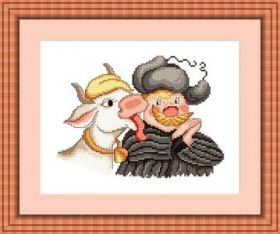 Набор для вышивания «Сделано с любовью» С-002 Мой миленок