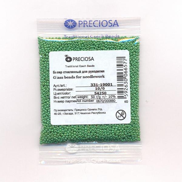Бисер «Preciosa» 50 г, 331-19001-10/0-54250