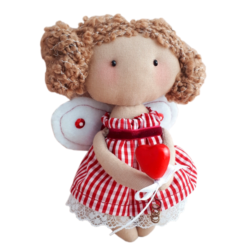 Набор для изготовления текстильной игрушки HAPPY HANDS MK-05, Аврора 15 см