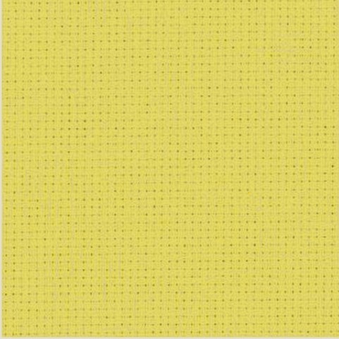 Канва в упаковке Stern-Aida 14 (55 кл.=10см) 100 х, 3706/2020 цвет желтый               