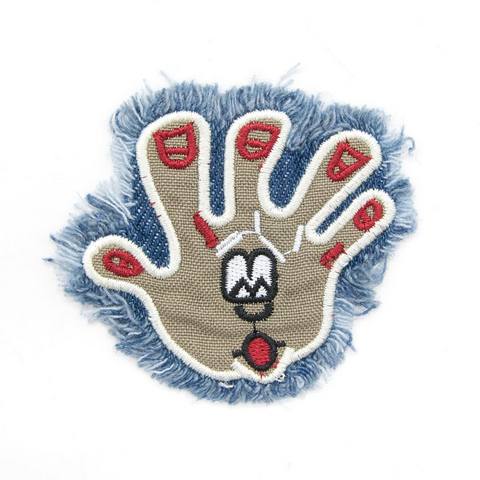 Термоаппликация Hobby&Pro 'Рука судьбы', 5.6*5.3см