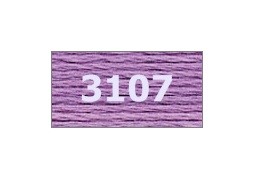 мулине "Gamma"  х/б 24 x 8 м 3107, сиреневый