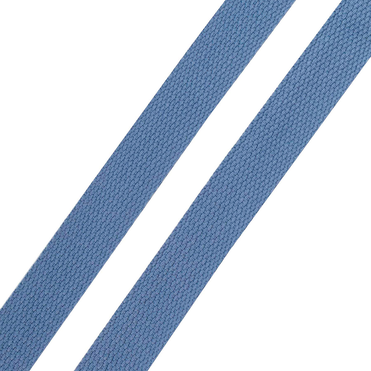 3Al357 Стропа ременная матовая, имитация хлопка (100%п/э) 26мм*100м(108 светло-серый)