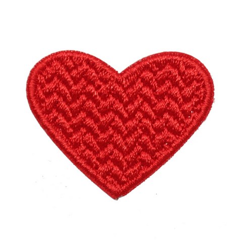 Термоаппликация Hobby&Pro 'Сердечко', 2,3*2,5см