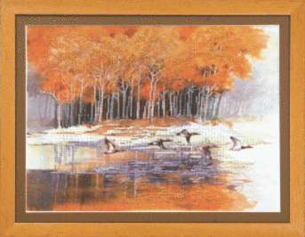 Набор для вышивания «Чарiвна Мить» Б-0656 На юг,38,5*28,5 см