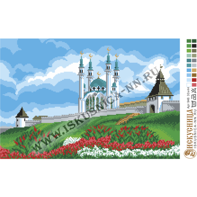Рисунок на канве «Искусница» 946 Кул-Шариф5 44*30 см