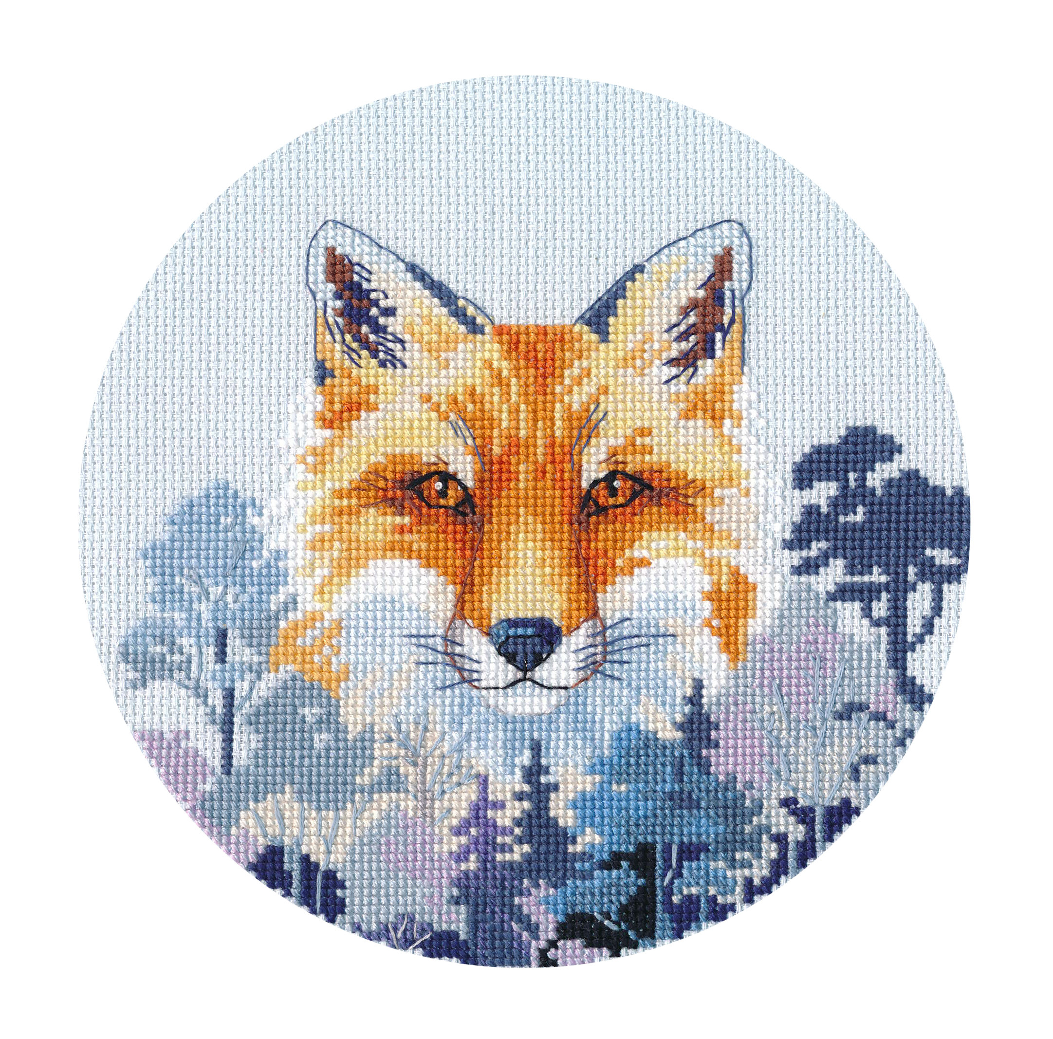 Набор для вышивания «Овен» 1301 Миниатюра."Лиса",15*14 см.