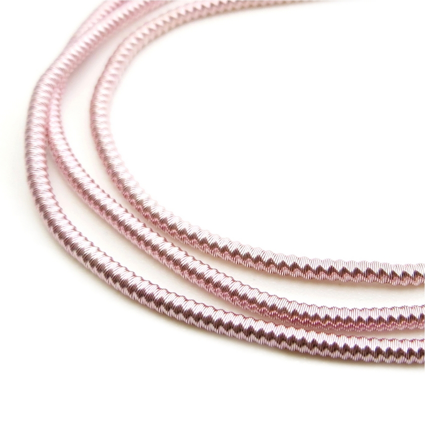 Канитель мягкая, гладкая KAN/MF1-13.10  глянец, Амарантово-розовый 10 гр.