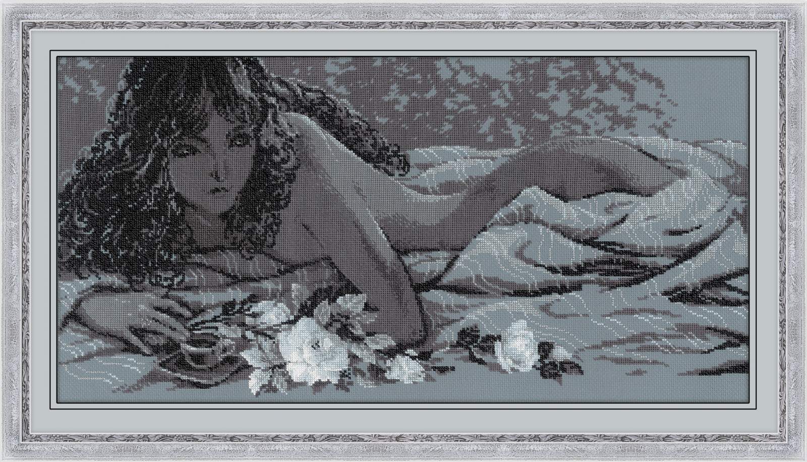 Набор для вышивания «Сотвори Сама» 1621 Серебряный сон  60х30 см.