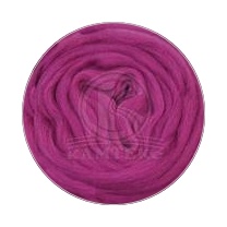 Лента для валяния 100% полутонкая шерсть 500 г ( 50 г.х 10 шт.) 059, сирень перс
