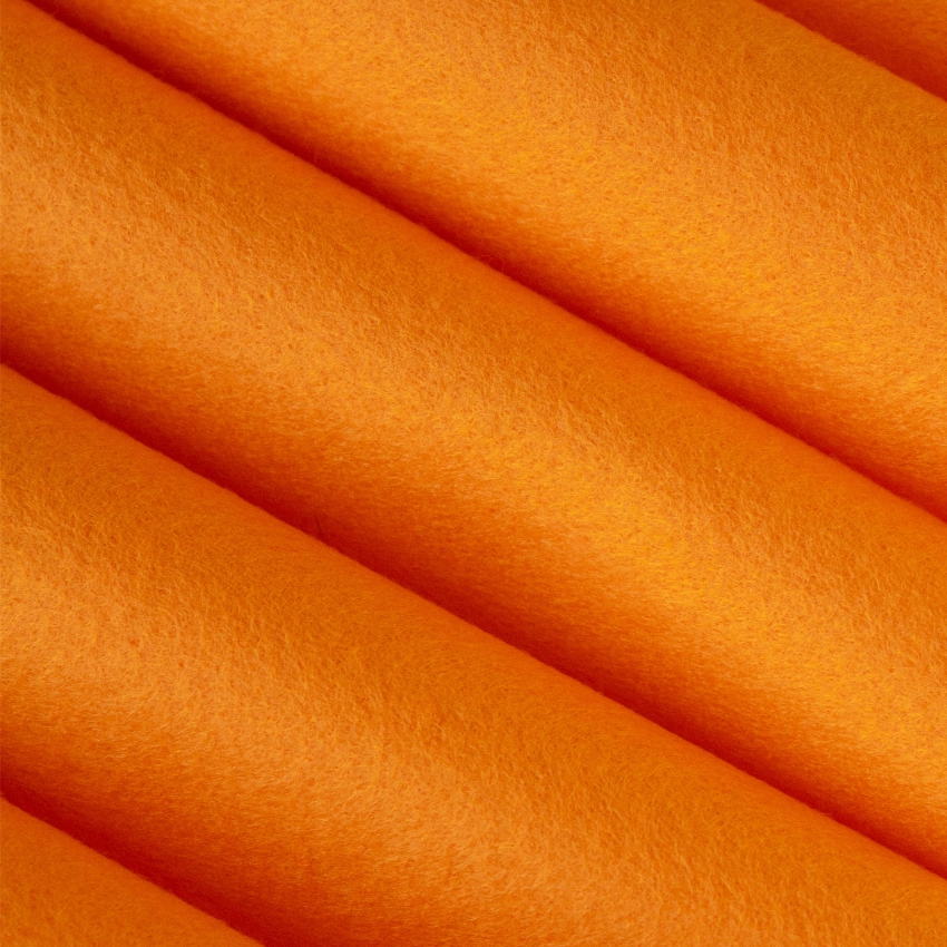 Набор декоративного фетра, 1,00 мм; 22 см х 30 см (5 листов, апельсин)