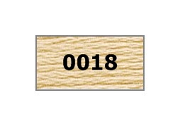 мулине "Gamma"  х/б 24 x 8 м 0018, бежевый