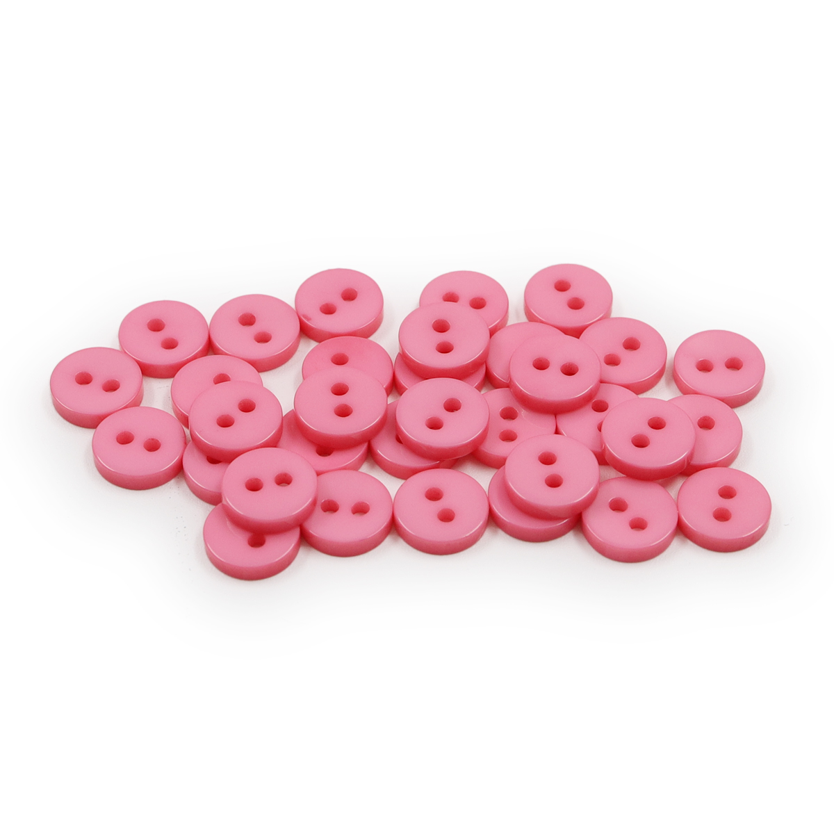 NE74 Пуговицы 14L(9 мм) 2 прокола,пластик(Pink) ,144шт.