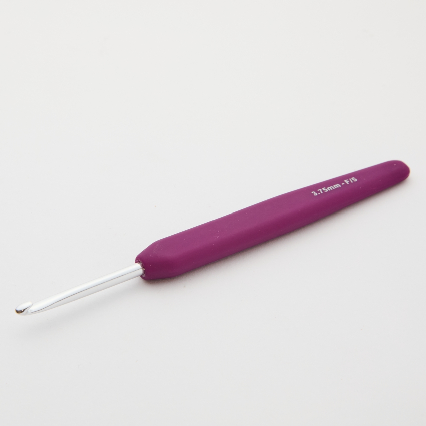 Крючок для вязания алюминиевый односторонний Waves KnitPro, 3.75мм 30938