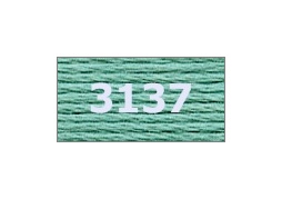 мулине "Gamma"  х/б 24 x 8 м 3137, св.св.бирюзовый