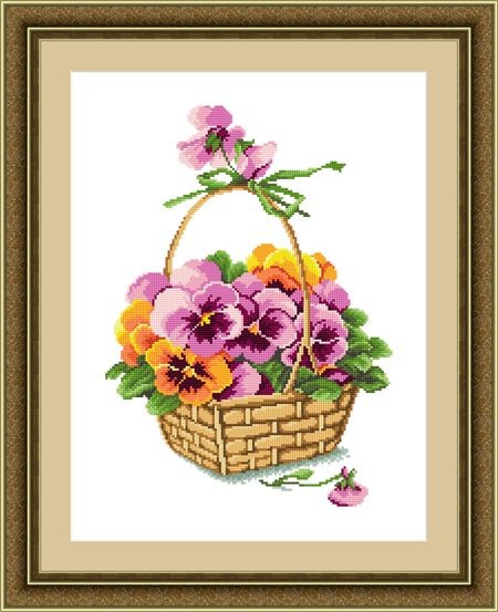 Набор для вышивания «Сделано с любовью» ЦВ-061 Теплые краски лета