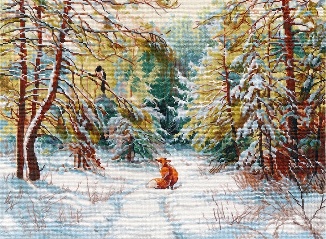 Набор для вышивания «Овен» 1492 "Какая встреча" 40 х 30 см