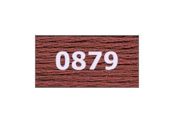 мулине "Gamma"  х/б 24 x 8 м 0879, розово-коричневый