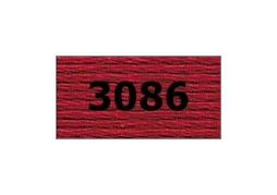 мулине "Gamma"  х/б 24 x 8 м 3086, гр.малиновый