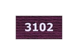 мулине "Gamma"  х/б 24 x 8 м 3102, гр.фиолетовый