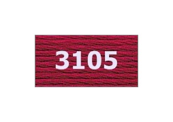 мулине "Gamma"  х/б 24 x 8 м 3105, т.малиновый