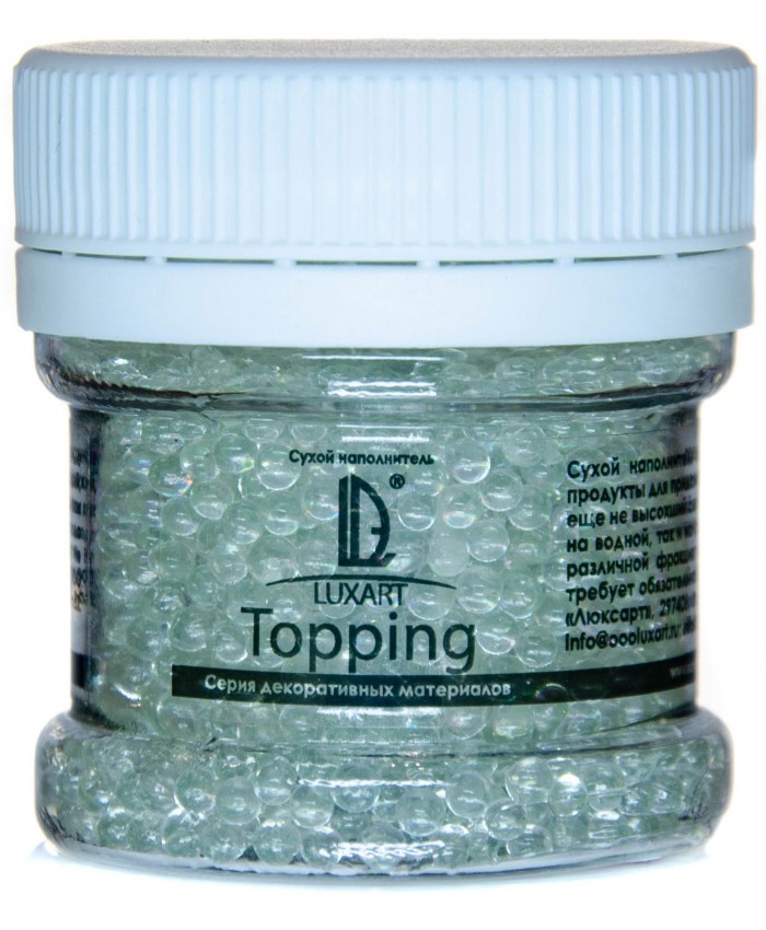 Декоративная присыпка (топпинг) Luxart Topping микросферы (2-2.5 мм) 25 мл Декоративная присыпка (топпинг) Luxart Topping микросферы (2-2.5 мм) 25 мл