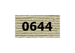 мулине "Gamma"  х/б 24 x 8 м 0644, серо-бежевый