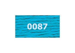 мулине "Gamma"  х/б 24 x 8 м 0087, ярко-голубой