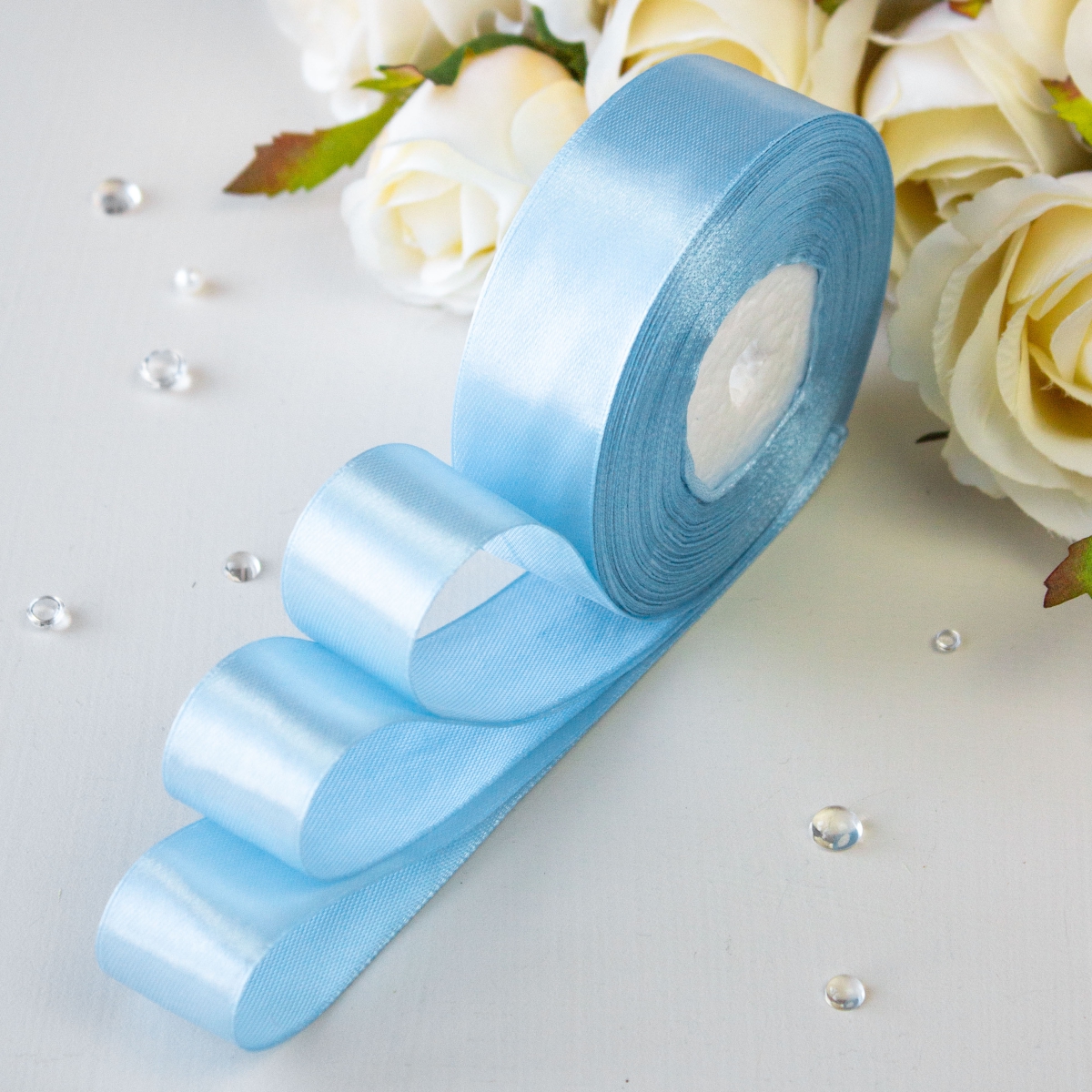 Лента атласная 25мм x 25м 1127 (1шт)