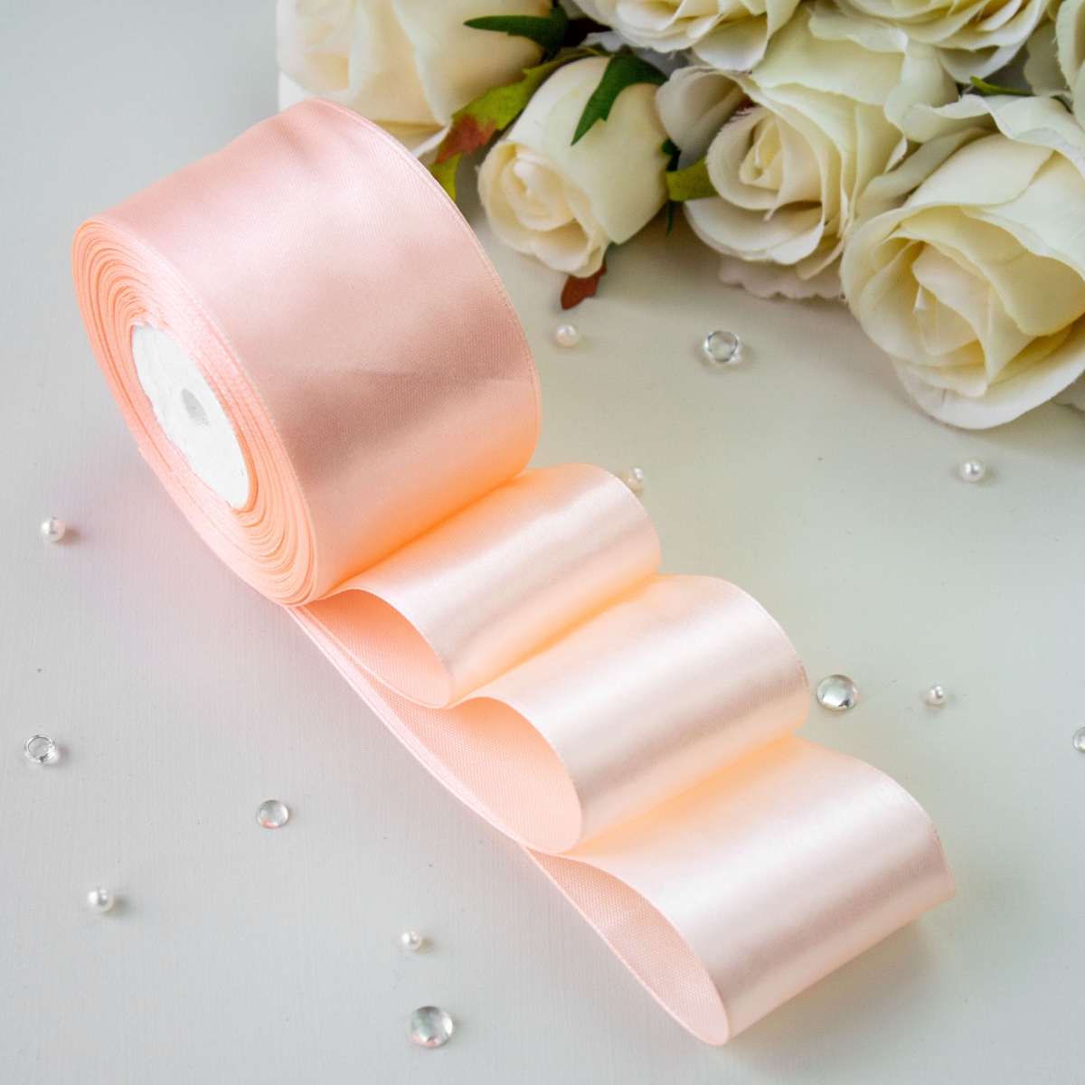 Лента атласная 50мм x 25м 1153 (1 шт)