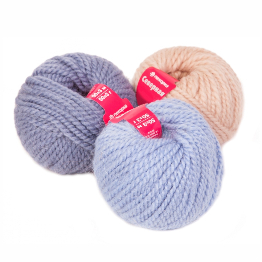 Северная, пряжа для ручного вязания