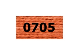 мулине "Gamma"  х/б 24 x 8 м 0705, гр.розовый