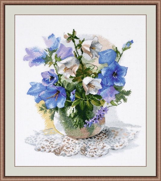 Набор для вышивания «Овен» 925 "Лазоревый звон" 24*27 см